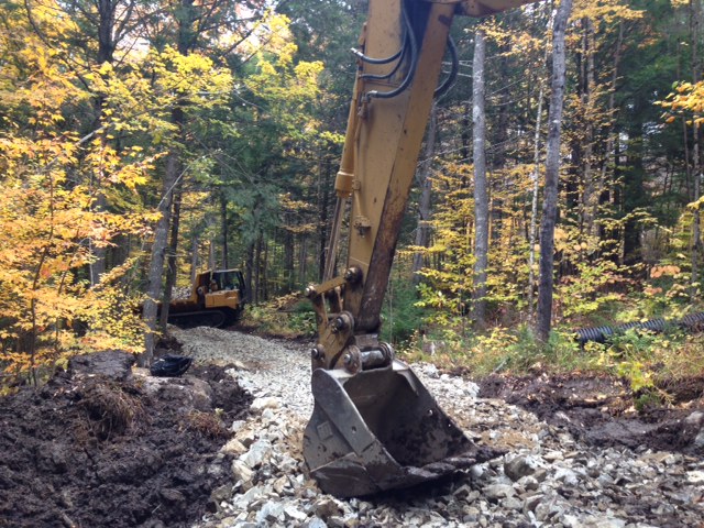 Trail development at NEOC