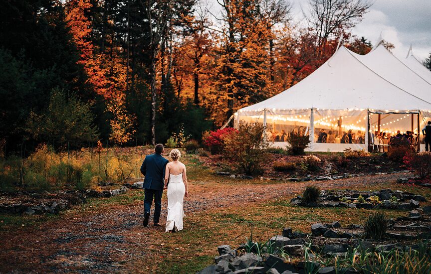 Lakefront Wedding & Tent Reception